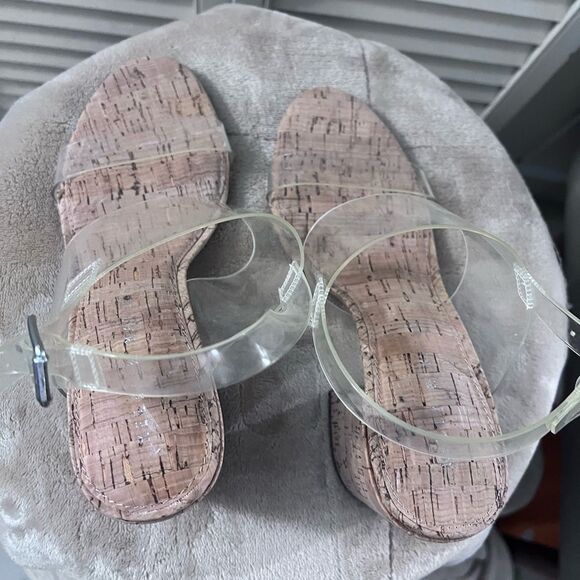 Kelly & Katie Cream Tan Heeled Sandals - Picture 11 of 14